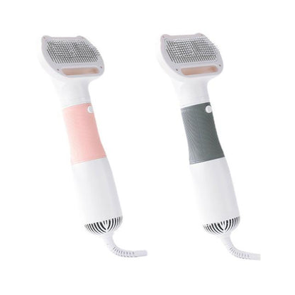 ペット用ドライヤー＆ブラシ 猫・犬用 電動ブラシ 大風力 毛取り 速乾 ヘアケア